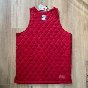 New Play Cloths OG Capsule Red Vest Size Medium Clipse Pusha T Streetwear Urban